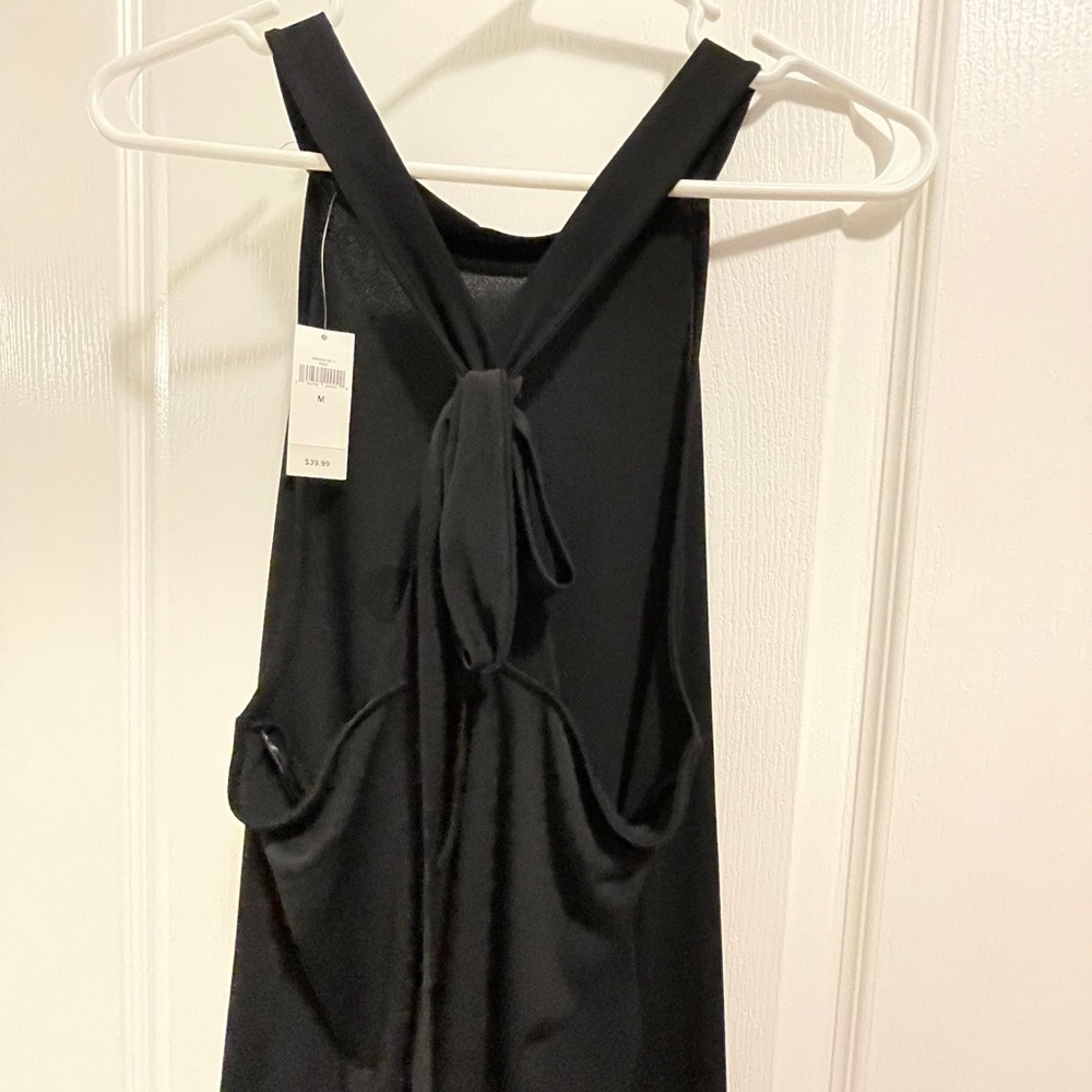Banana Republic Criss Crosses back halter top